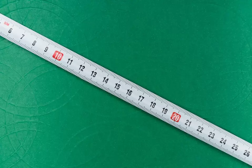 Centímetros para medir o pene antes do aumento