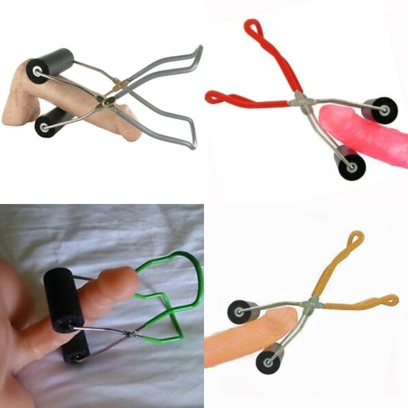 Aumento do pene con máquina Jelqing